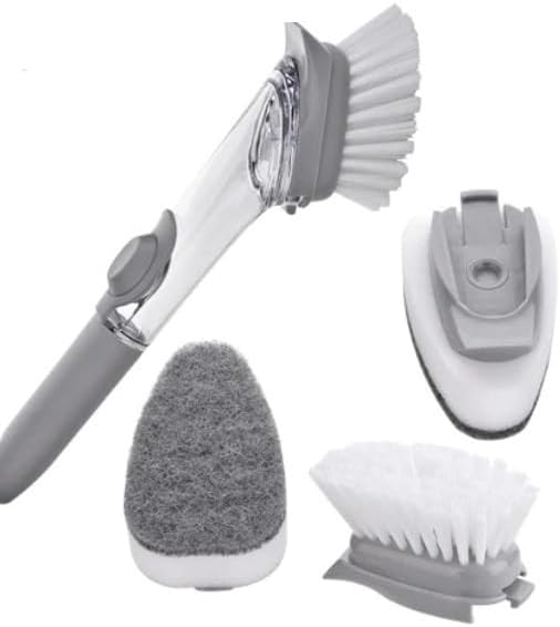Cepillo Dispensador Lavaplatos Multiusos