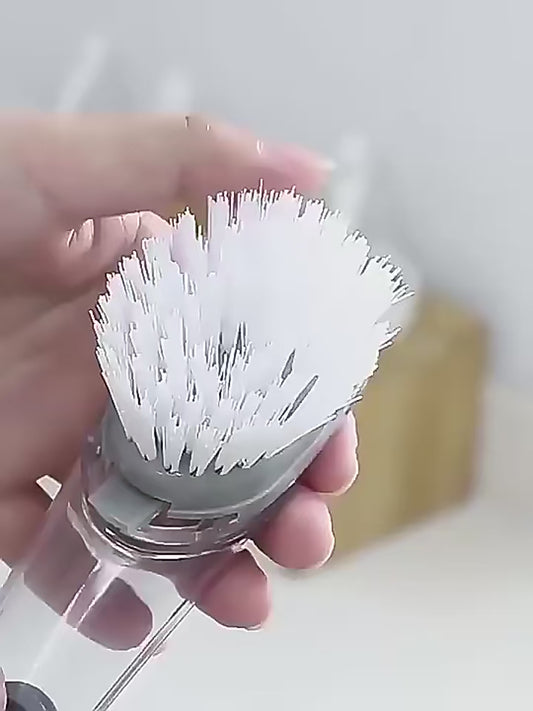 Cepillo Dispensador Lavaplatos Multiusos